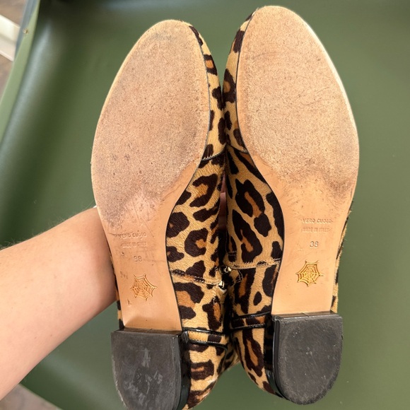 Charlotte Olympia Leopard ankle booties 100% pony hair (size 38/ 8) - Picture 10 of 11